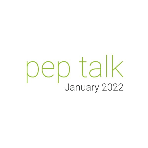 pep talk January 2022 image