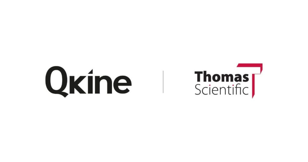 Thomas Scientific and Qkine logos