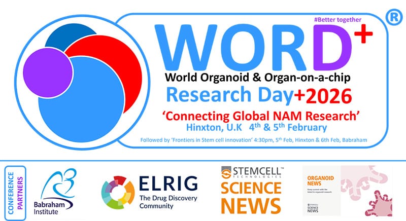 World Organoid & Organ-on-a-chip Research Day 2026 ‘Collecting Global NAM Research’ image