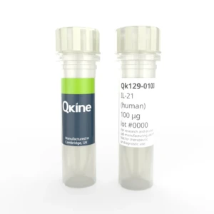 Recombinant human IL-21 protein (Qk129) image